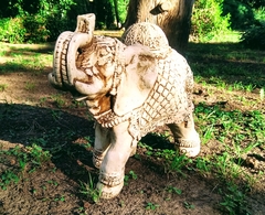 Elefante De Jardin Estatua De Resina Decoracion Exterior - comprar online