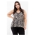 Art. 2340 Musculosa Satin Est.Animal Print c/Encaje