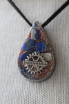 Orgonite Pingente Engenharia com Lápis Lazuli