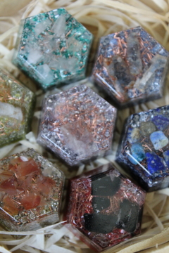 Kit Orgonites 7 Chakras