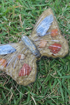 Orgonite Borboleta Criatividade e Proteção - Pedra de Luz Orgonite