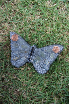 Orgonite Borboleta Equilíbrio e Foco - Pedra de Luz Orgonite