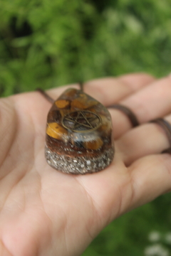 Orgonite Pingente Pentagrama