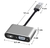 CONVERSOR USB-A 3.0 para HDMI/VGA 1920x1080P Mac OS, Windows 7-11 na internet