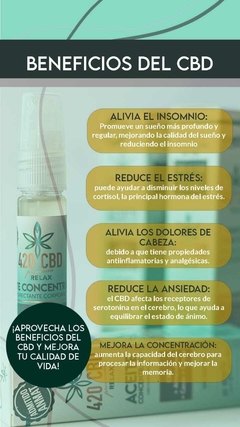 ACEITE 420 CBD RELAX - comprar online