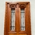 Puerta de una hoja doble reja estilo colonial Cedro - Cod: 6381 - comprar online