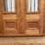 Imagen de Puerta de entrada estilo colonial doble hoja Cedro - Cod: 6383