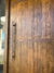 Puerta de Entrada estilo rustico de pinotea- con paño fijo lateral- A medida- Cód:F283 - comprar online