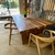 Mesa rectangular patas de madera Guayubira - Cod: M86 - comprar online