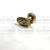 Medio pomo en bronce patinado labrado - Cod: HP4 - comprar online
