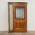 Puerta colonial de 1 hoja + paño de vidrio- A MEDIDA- Cod. F210 - comprar online