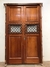 Puerta de entrada tablero con vidrio y reja Cedro - Cod: 5627 - comprar online