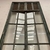 Puerta de 2 hojas con vidrios repartidos Hierro - Cod: 5654