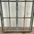 Puerta de 2 hojas con vidrios repartidos Hierros - Cod: 5655