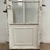 Puerta vidrio repartido con banderola Hierro - Cod: 5812