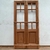 Puerta doble hoja de estilo griego Cedro - Cod: 6000 - tienda online