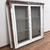 Ventana doble hoja con vidrios repartidos cedro - Cod: 6144 - tienda online