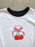 BABY TEE CHERRY JERSEY PEINADO - GROUNGE MAYORISTA