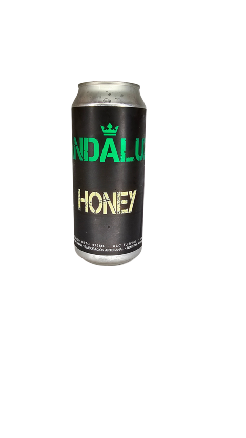 Andaluz Cerveza Artesanal HONEY 473ml (121)