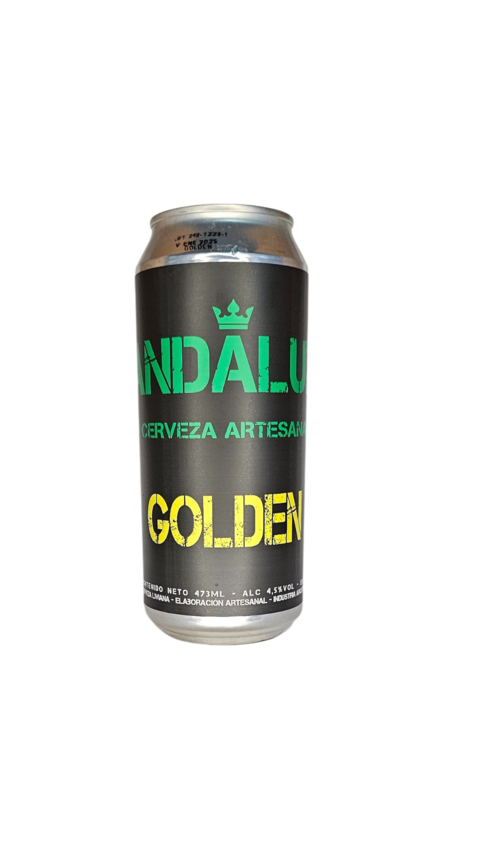 Andaluz Cerveza Artesanal GOLDEN 473ml (122)