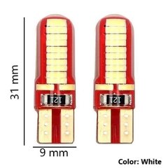 Posición T10 Led Silicon Super Brillante Canbus (par)