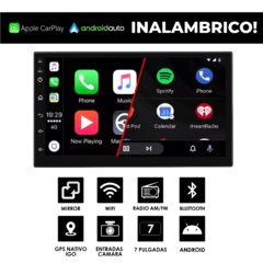 Blauline BCM-790A GPS Android (CarPlay Inalámbrico) 2/32GB