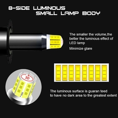 Kit LED Z9 H1 Ultra Potente CanBus CSP (4/8 caras) 90W 60000lm 360° Ideal Proyector Lupa - Xenax Cordoba