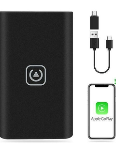 Adaptador Carplay Inalámbrico USB (convierte en inalámbrico estéreos con Carplay y AndroidAuto cableados)