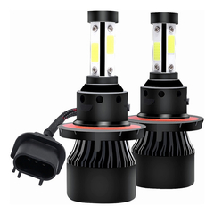 LED H13 9008 (4 lados) 58000lm x Kit