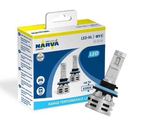 NARVA Range Performance Led H11 12/24v