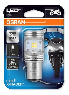 Osram LED BA20d para Moto 6000k