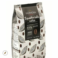 Chocolate Valrhona Dark Equatoriale Noire al 55%