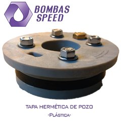 Tapa De Pozo Hermetica Plastica 1 1/4