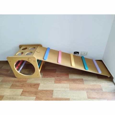 Cubo y Rampa Pikler La Tienda Montessori