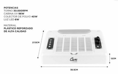 Cabina / Torno / Extractor/ Lámpara / apoya manos - comprar online