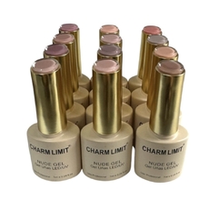 Charm limit esmalte gel nude x12