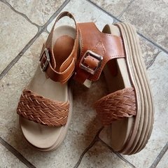 Sandalias trenzada baja S