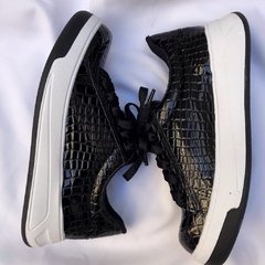 Zapatillas charol croco N