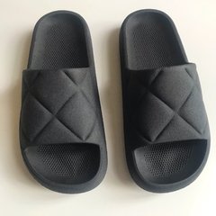 Sandalias de goma matelace negro