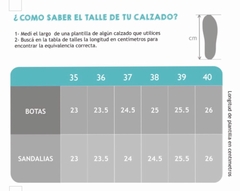 Borcego clasico plataforma alta bordo opaco - Felipa Calzados