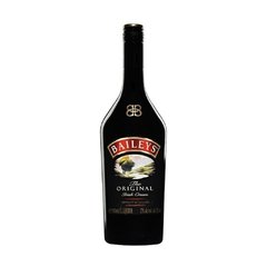 Botella Baileys 750cm3 con fondo blanco