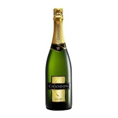 Botella con fondo blanco de espumante Chandon 750cm3 Extra Brut