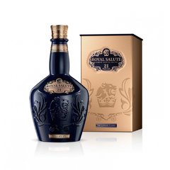 Botella con fondo blanco de Chivas Royal Salute 750cm3