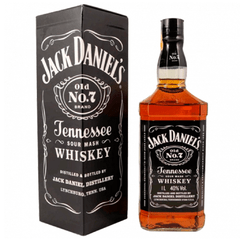 Botella con fondo blanco de bourbon Jack Daniel's x750cm3