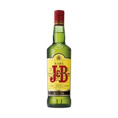 Botella con fondo blanco de Whisky JB 750cm3