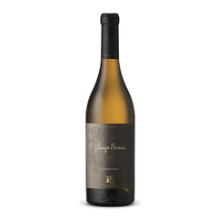 Botella con fondo blanco de vino Luigi Bosca Chardonnay