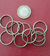 10 ARGOLLAS BRONCE X 2,5 CM -