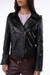 Campera Storm Motoquera Cuero de Oveja Negro - comprar online