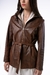 Campera Montena Reversible de Cuero de Oveja Impermeable Suela - comprar online