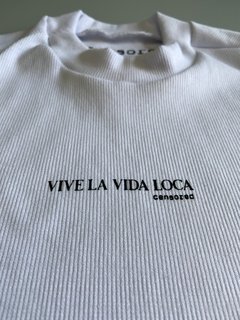 Cropped Vive la vida louca - loja online